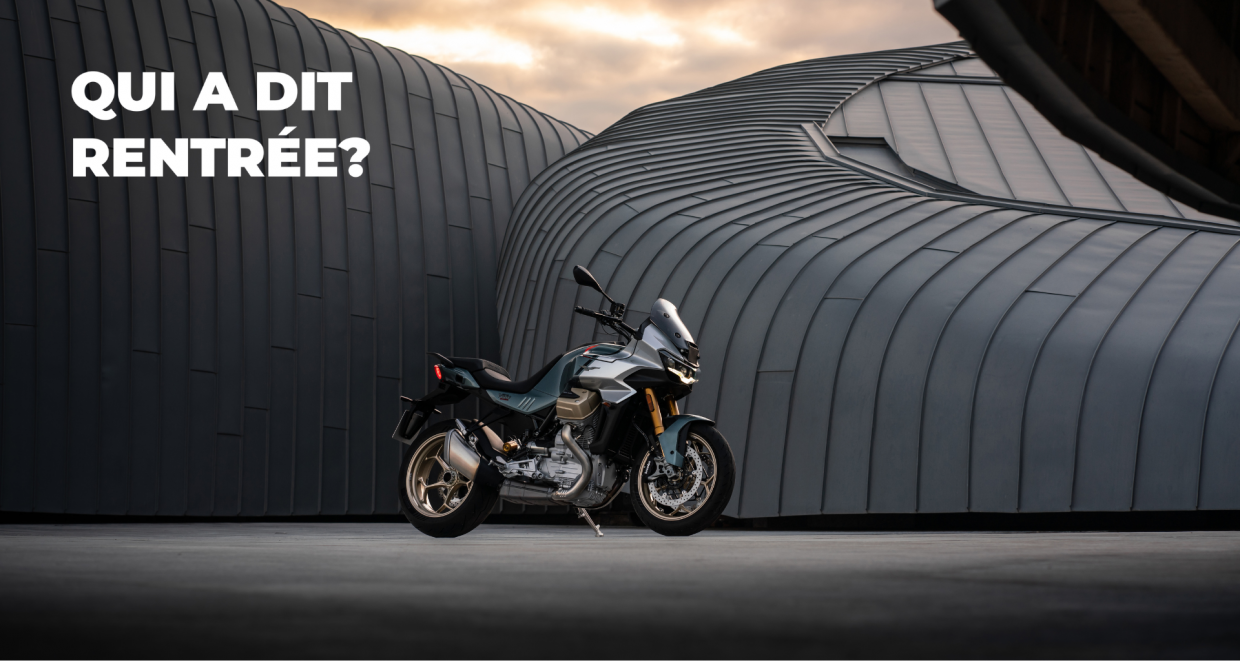 QUI A DIT RENTRÉE? La rentrée selon Moto Guzzi