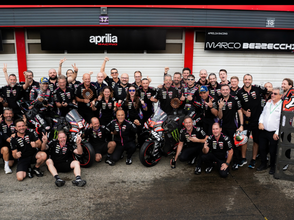 ARILIA RACING ÉCRIT L'HISTOIRE À MOTEGI