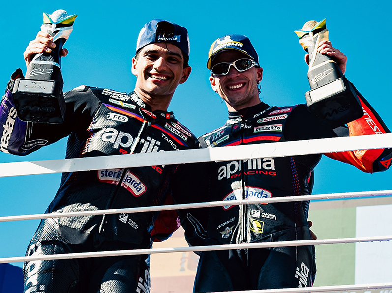 APRILIA RACING DOMINE AU BRÉSIL 