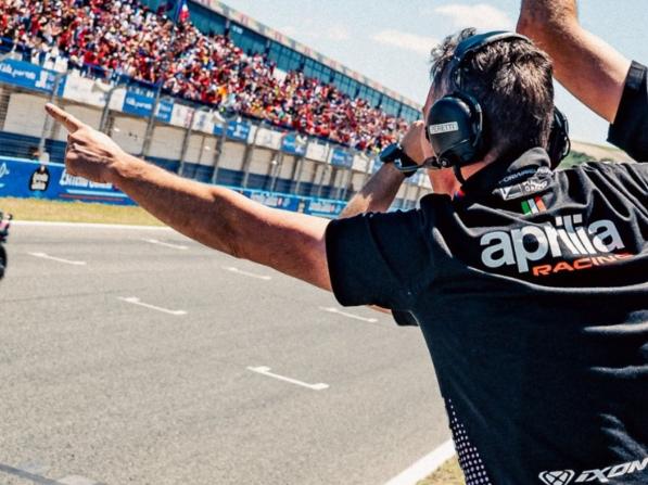 GP JEREZ: NOUVEAU PODIUM POUR APRILIA