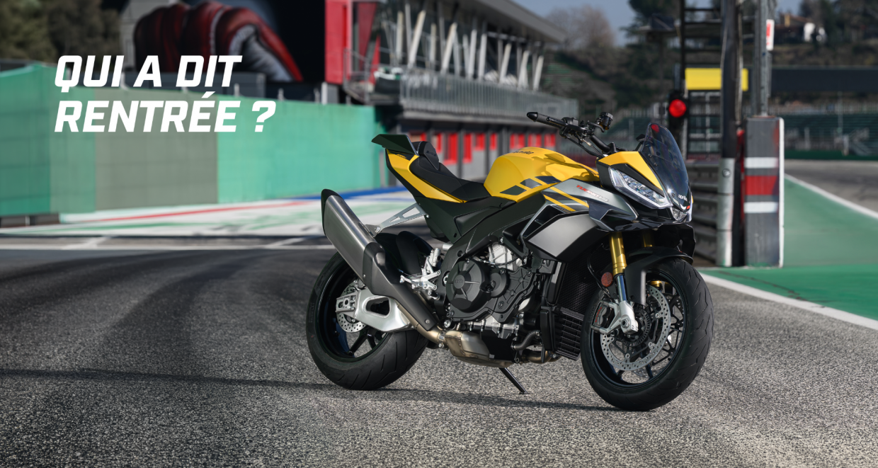 QUI A DIT RENTRÉE? La rentrée selon Aprilia