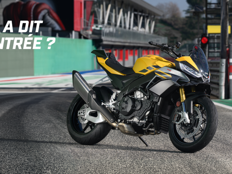 QUI A DIT RENTRÉE? La rentrée selon Aprilia