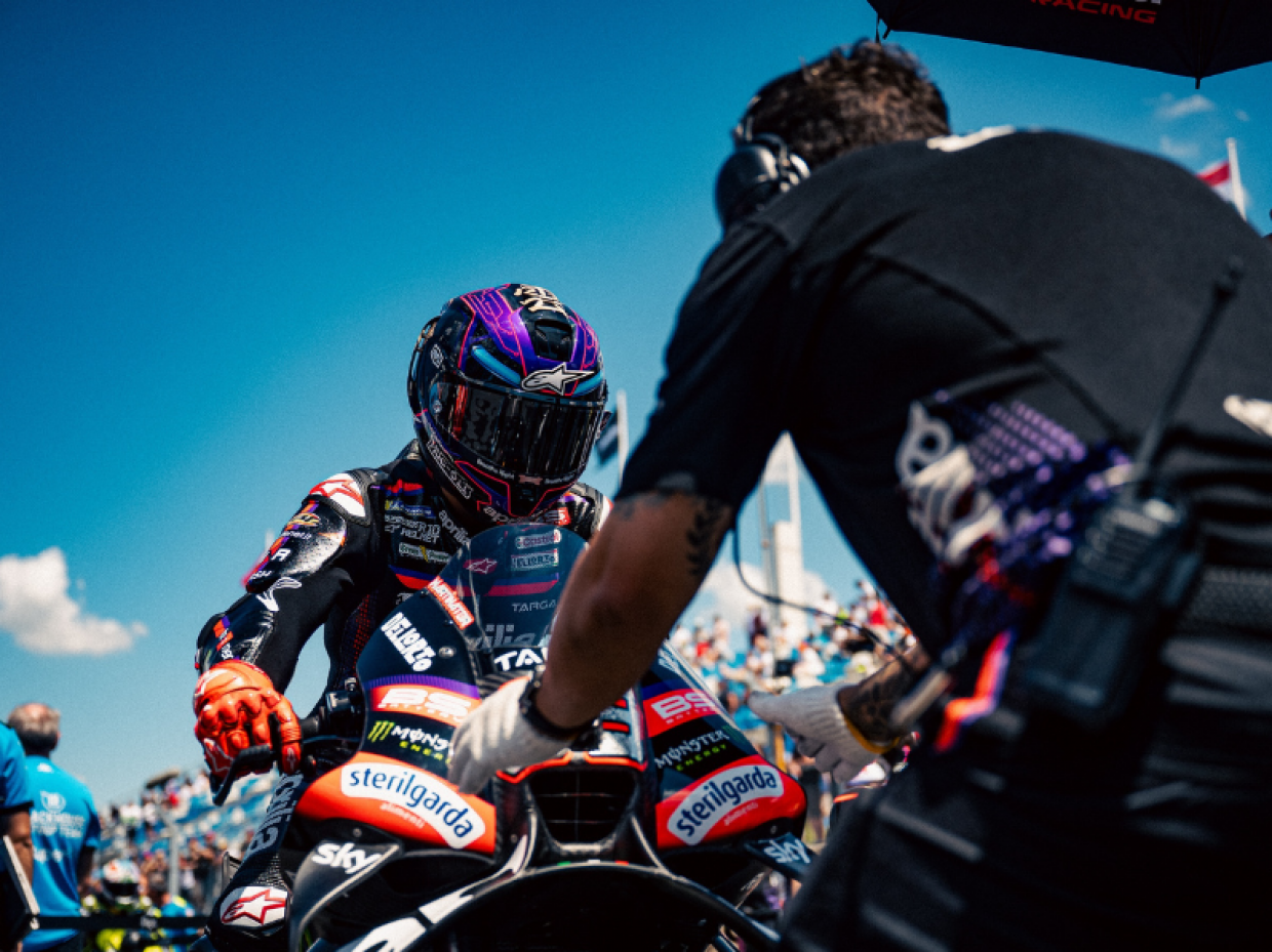 WEEK-END COMPLIQUÉ POUR APRILIA