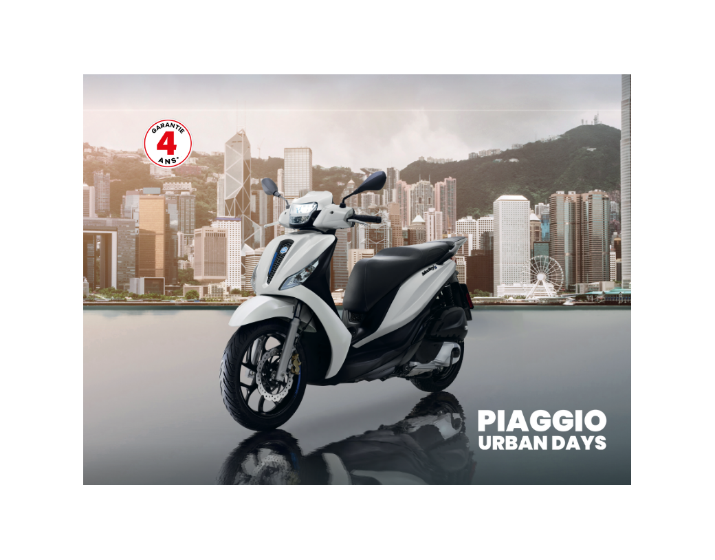 PIAGGIO URBAN DAYS 2026| LES OFFRES