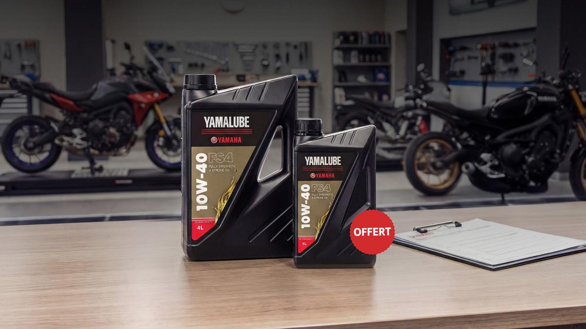 Yamalube : 4 litres achetés, 1 litre offert !