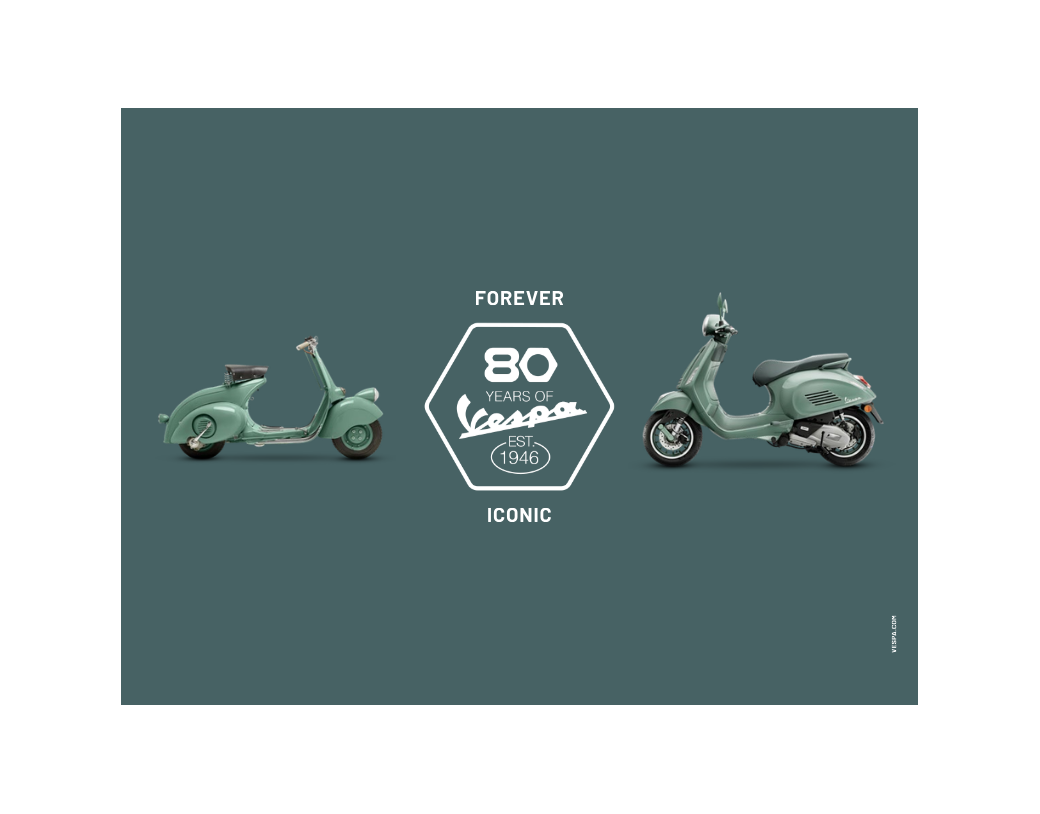 80 ANS VESPA