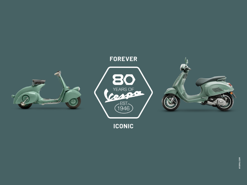 80 ANS VESPA