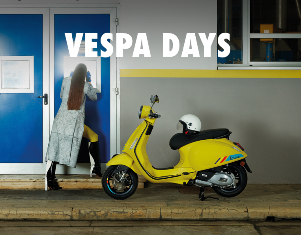 Vespa Days : Faites des économies sur les légendaires scooters Vespa!
