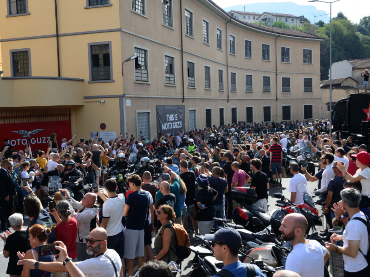 Moto Guzzi inaugure son nouveau site à Mandello del Lario