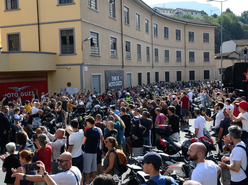 Moto Guzzi inaugure son nouveau site à Mandello del Lario