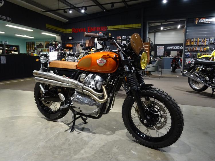 ROYAL ENFIELD Interceptor 650 SCRAMBLER + MOTOBOX