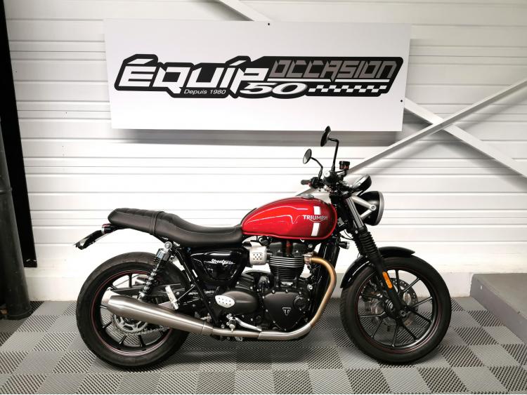 TRIUMPH STREET TWIN 900 - Eligible au permis A2