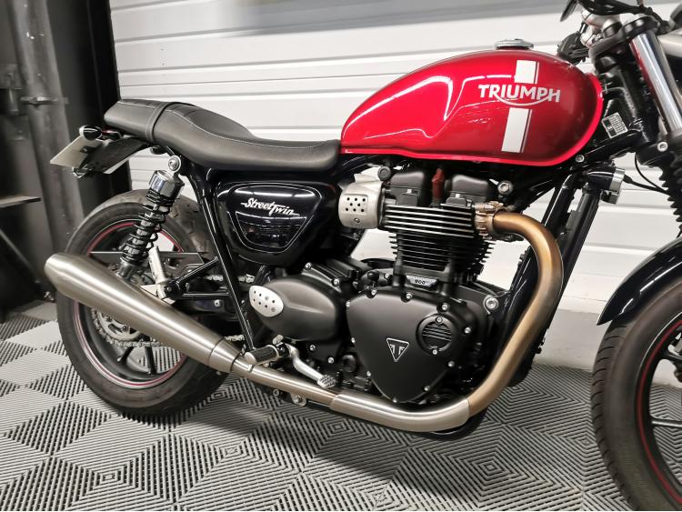 TRIUMPH STREET TWIN 900 - Eligible au permis A2