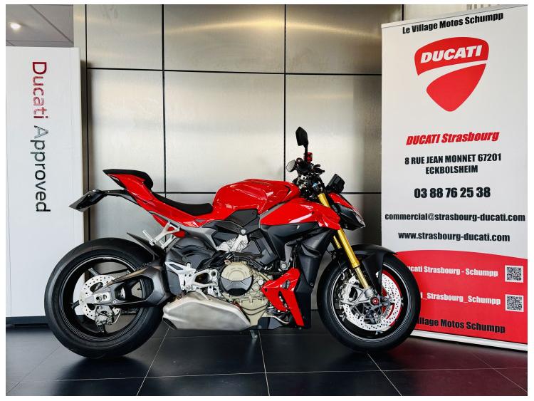 DUCATI STREETFIGHTER V4S NOMBREUSES OPTIONS