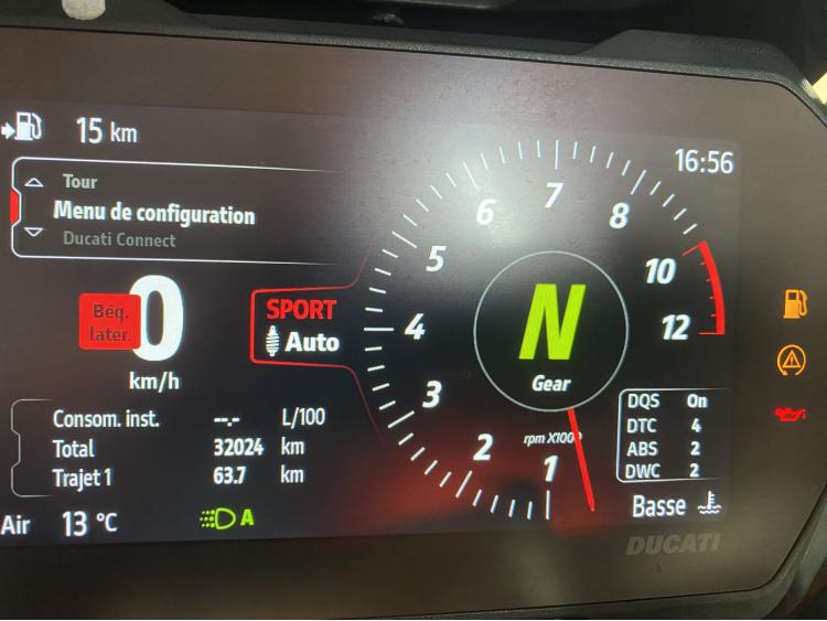 DUCATI MULTISTRADA V4 S RADAR ET PACK VOYAGE