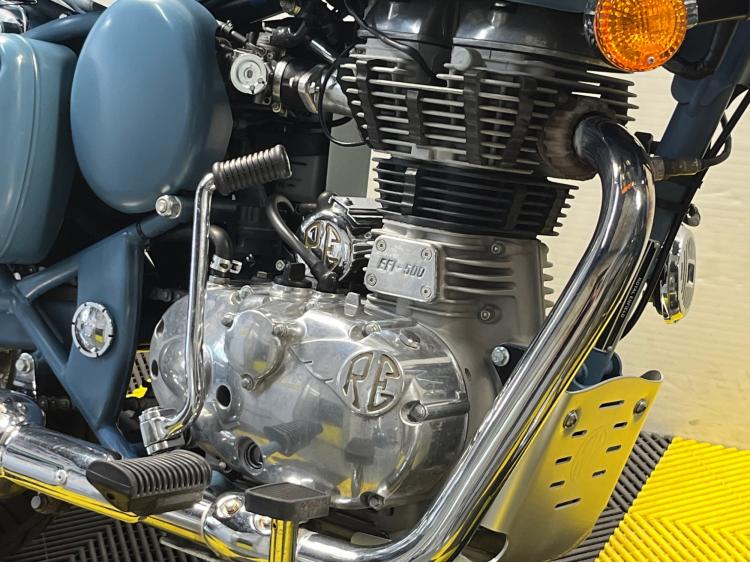 ROYAL ENFIELD CLASSIC 500 BLUE SQUADRON