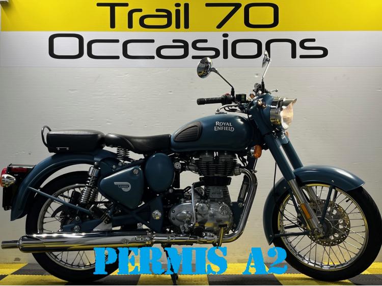 ROYAL ENFIELD CLASSIC 500 BLUE SQUADRON