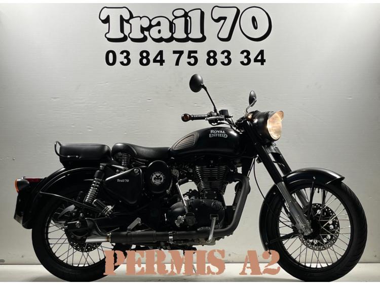 ROYAL ENFIELD CLASSIC 500  STEALTH BLACK