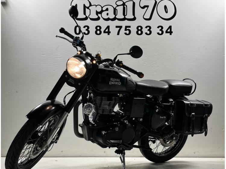 ROYAL ENFIELD CLASSIC 500  STEALTH BLACK