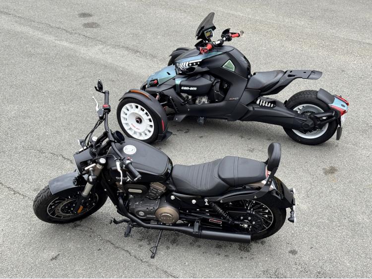 BENDA MOTOR 125 ROCK CUSTOM avenger zt svr c2 black pearl