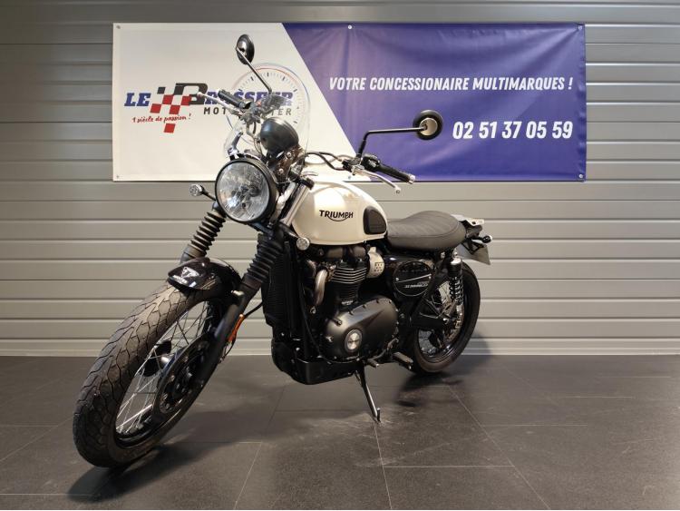 TRIUMPH STREET SCRAMBLER  900 Garantie 12 mois