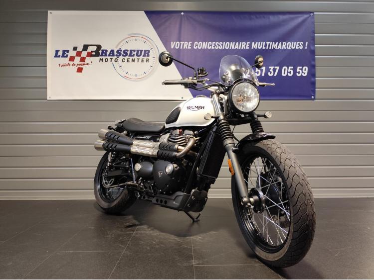 TRIUMPH STREET SCRAMBLER  900 Garantie 12 mois