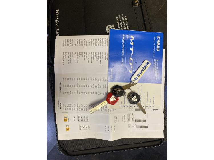 YAMAHA MT-07 / MT07 / MT 07 / PERMIS A2 