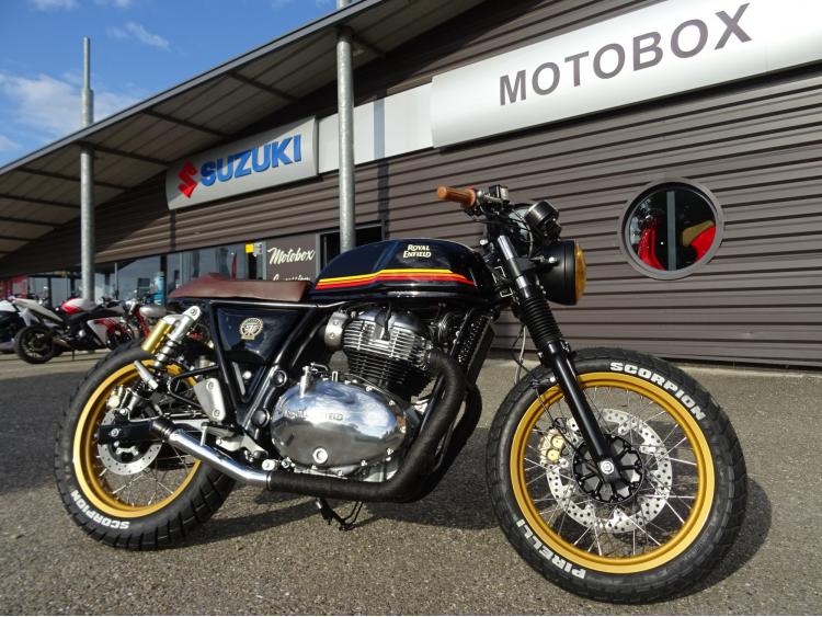 ROYAL ENFIELD INTERCEPTOR Scrambler + Sunrise MOTOBOX
