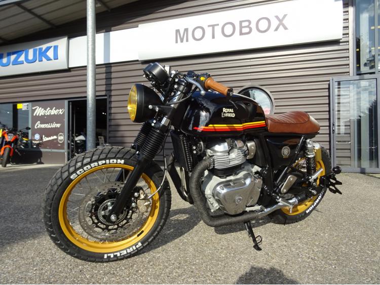 ROYAL ENFIELD INTERCEPTOR Scrambler + Sunrise MOTOBOX