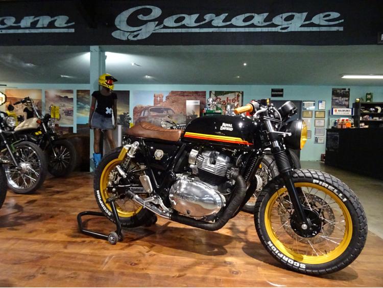 ROYAL ENFIELD INTERCEPTOR Scrambler + Sunrise MOTOBOX