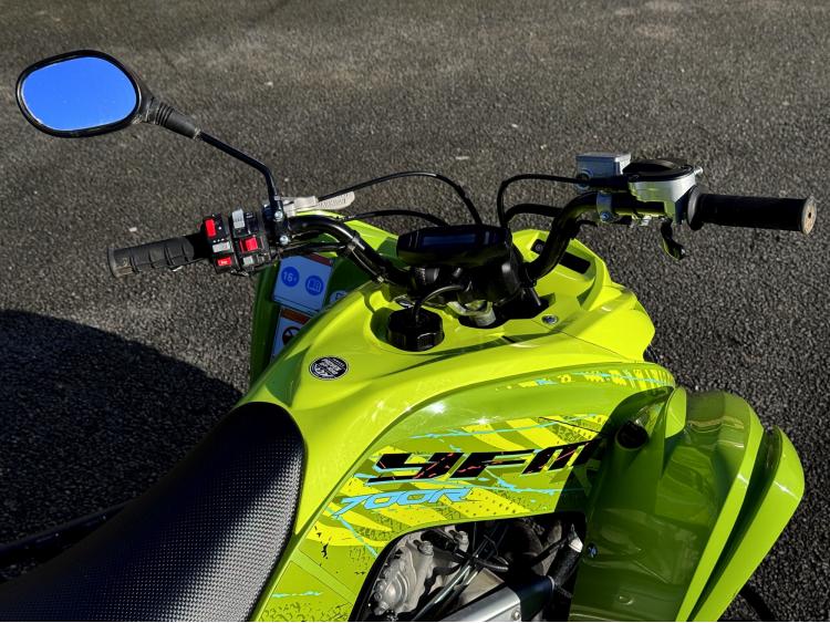 YAMAHA YFM RAPTOR 700 HOMOLOGUE ROUTE 450 yfz