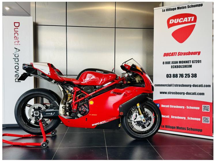 BAISSE DE PRIX IMPORTANTE - DUCATI 999R N° 565 - MOTO DE PASSIONNE - LISTE D'OPTIONS INCROYABLE