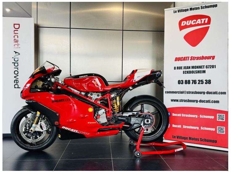 BAISSE DE PRIX IMPORTANTE - DUCATI 999R N° 565 - MOTO DE PASSIONNE - LISTE D'OPTIONS INCROYABLE