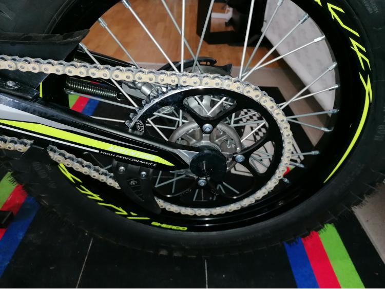 SHERCO 125 ST  TY KIT LONG RIDE POUR 79 € CHEZ DSN 33