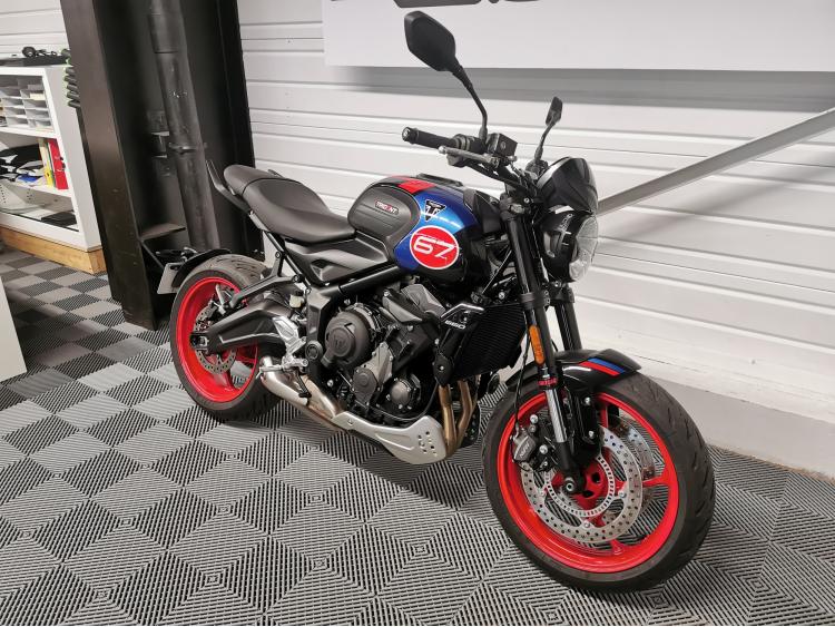 TRIUMPH TRIDENT 660 TRIBUTE - Eligible A2 - 1ère main