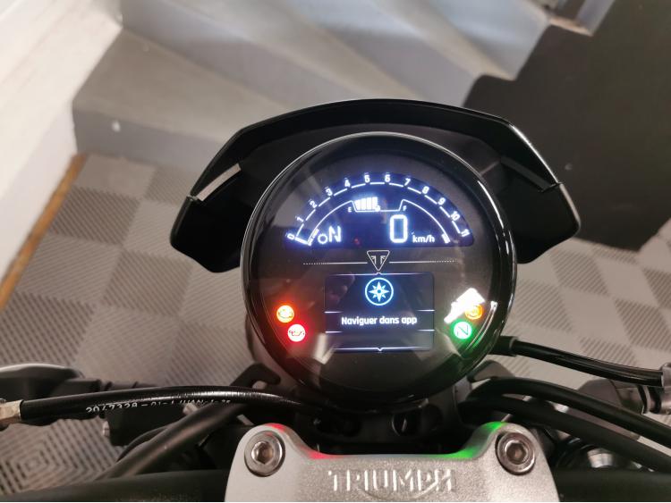 TRIUMPH TRIDENT 660 TRIBUTE - Eligible A2 - 1ère main