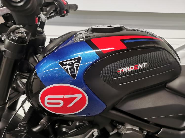 TRIUMPH TRIDENT 660 TRIBUTE - Eligible A2 - 1ère main