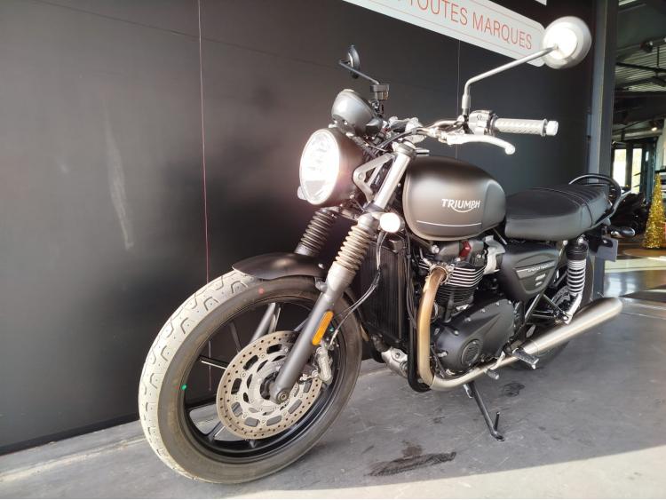 TRIUMPH SPEED TWIN 900 - 1er main - Porte paquet.