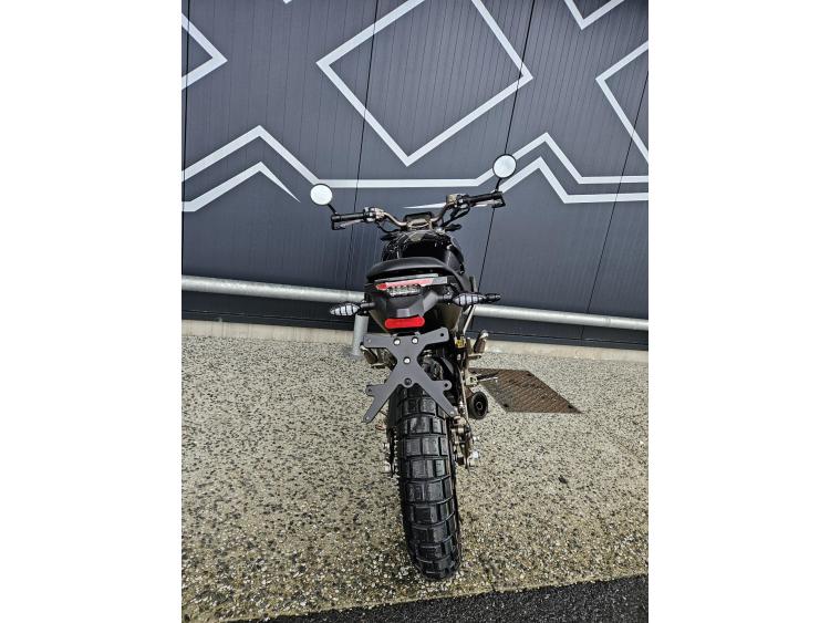 ZONTES 125 SCRAMBLER X Dispo en Noir mat et bleu mat et Noir brillante 