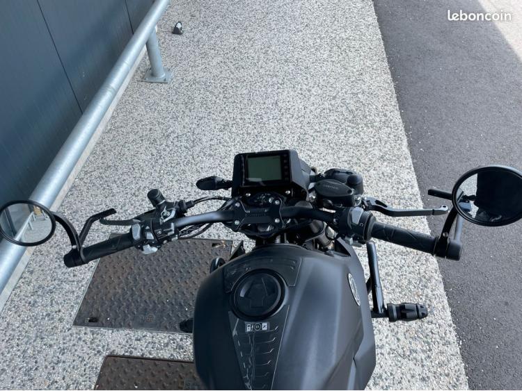 ZONTES 125 SCRAMBLER X Dispo en Noir mat et bleu mat et Noir brillante 