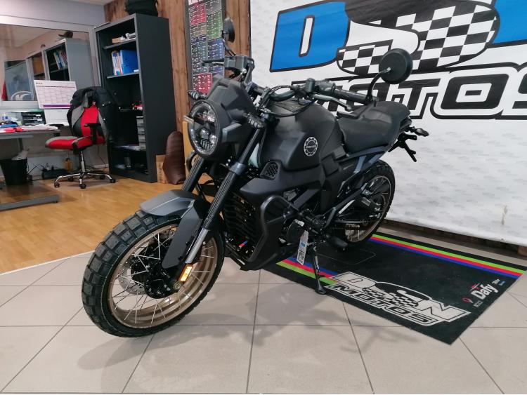 ZONTES 125 SCRAMBLER X promo 3299€ neuve 61 €/mois DSN MOTOS 33