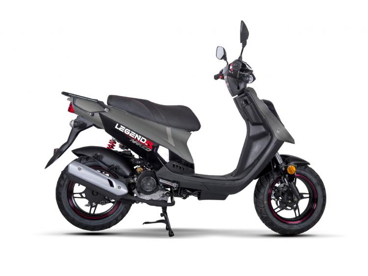MASH LEGEND'R NAKED 50CC - GRIS