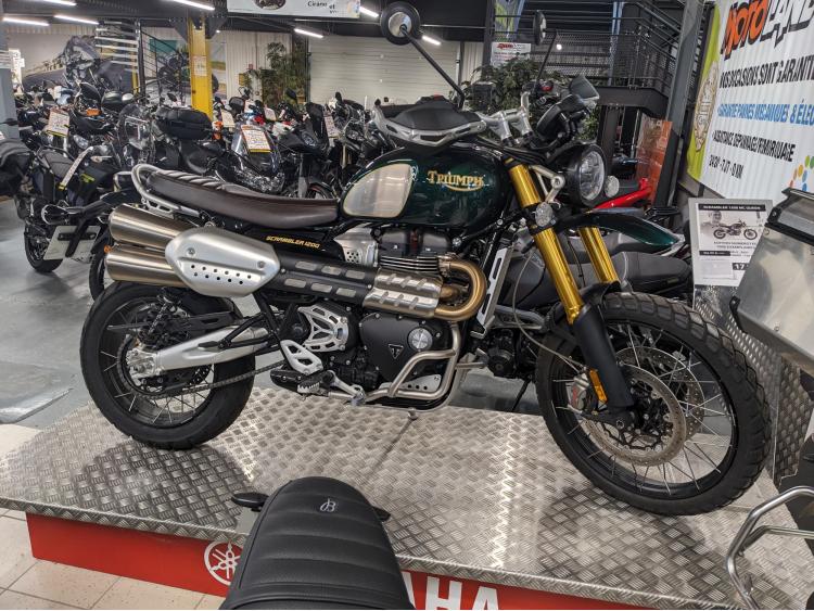 TRIUMPH ÉDITION NUMÉROTÉE SCRAMBLER 1200 MC QUEEN