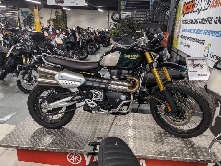 TRIUMPH ÉDITION NUMÉROTÉE SCRAMBLER 1200 MC QUEEN