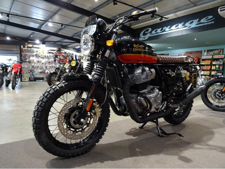 ROYAL ENFIELD Interceptor 650 MUD Srambler+MOTOBOX