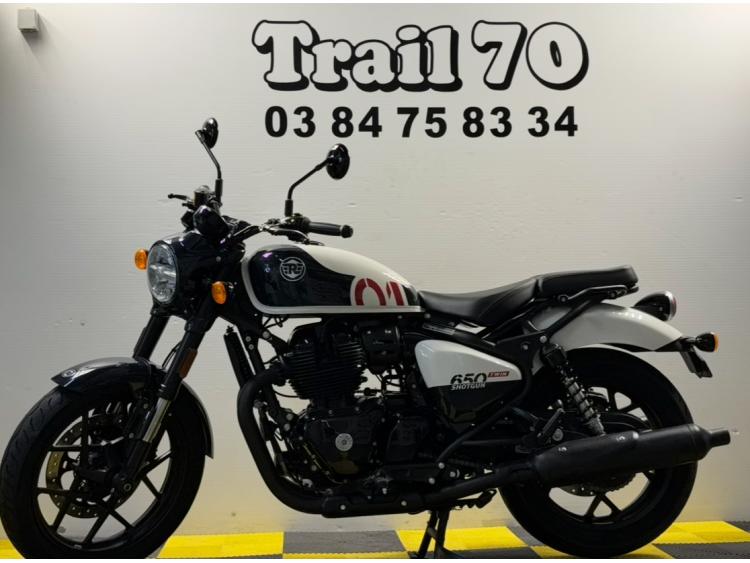 ROYAL ENFIELD SHOTGUN 650 Stencil White MY24