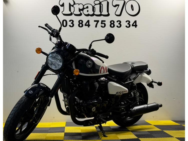 ROYAL ENFIELD SHOTGUN 650 Stencil White MY24