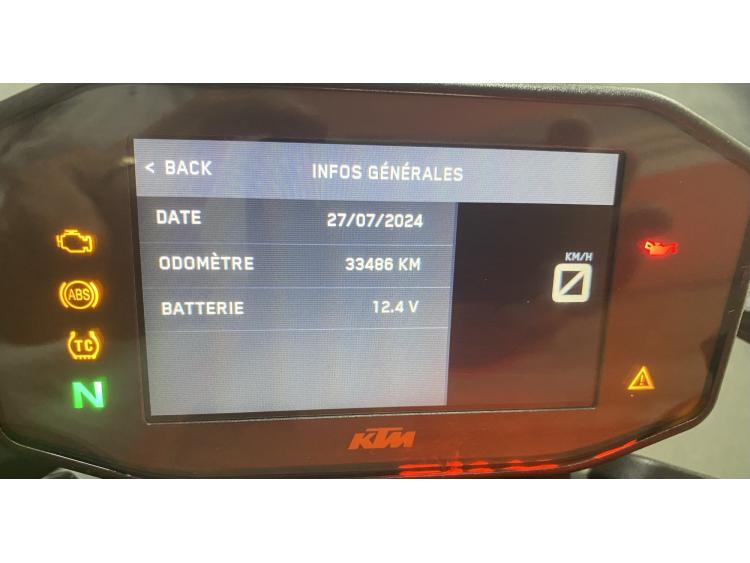 KTM 890 DUKE L 2021 34500 KMS PERMIS A2 GARANTIE 12MOIS