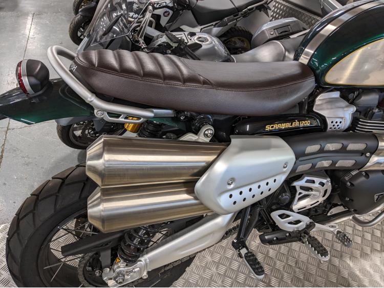 TRIUMPH SCRAMBLER 1200 XE STEVE MC QUEEN