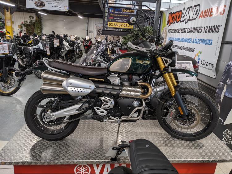 TRIUMPH SCRAMBLER 1200 XE STEVE MC QUEEN